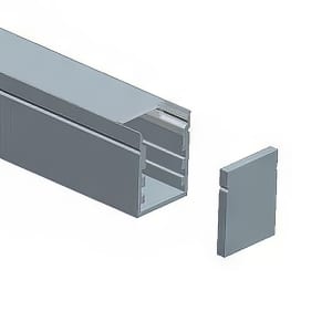 Đèn led thanh nhôm U1415